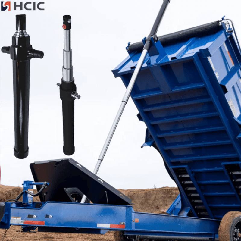 Τηλεσκοπικός υδραυλικός κύλινδρος πολλαπλών σταδίων