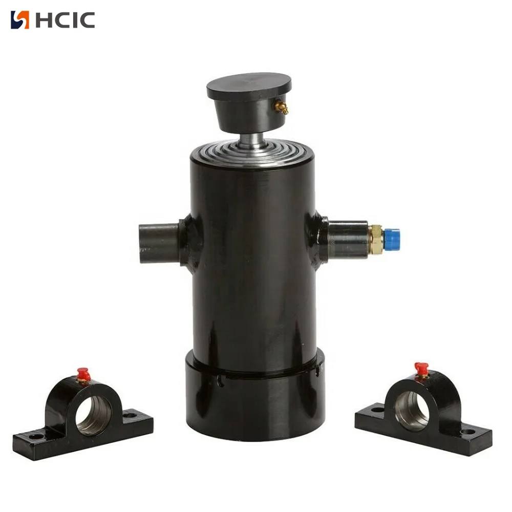 Μικρός τηλεσκοπικός υδραυλικός κύλινδρος ανακλινόμενου πλαισίου τρέιλερ